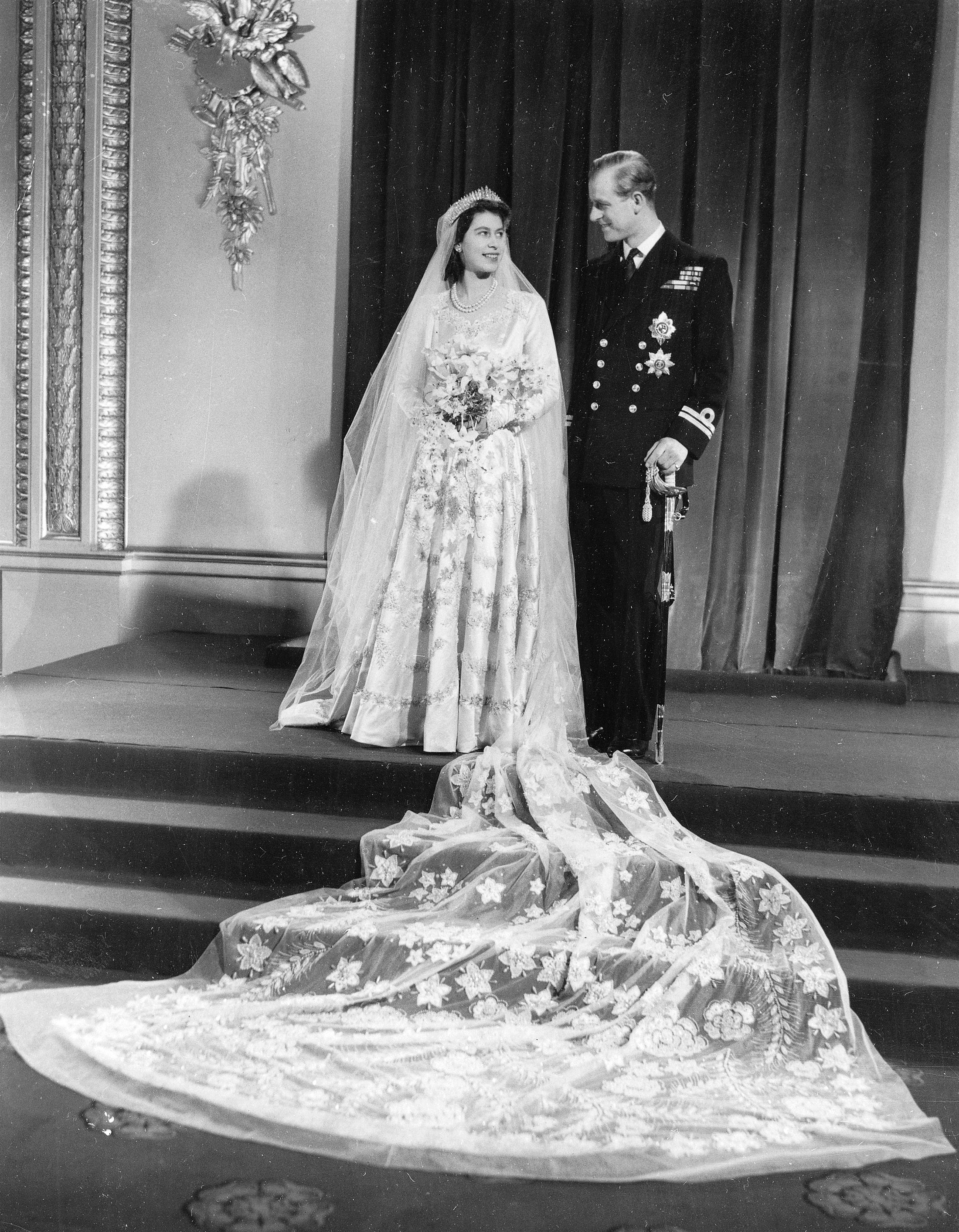Queen Elizabeth II and Prince Philip together